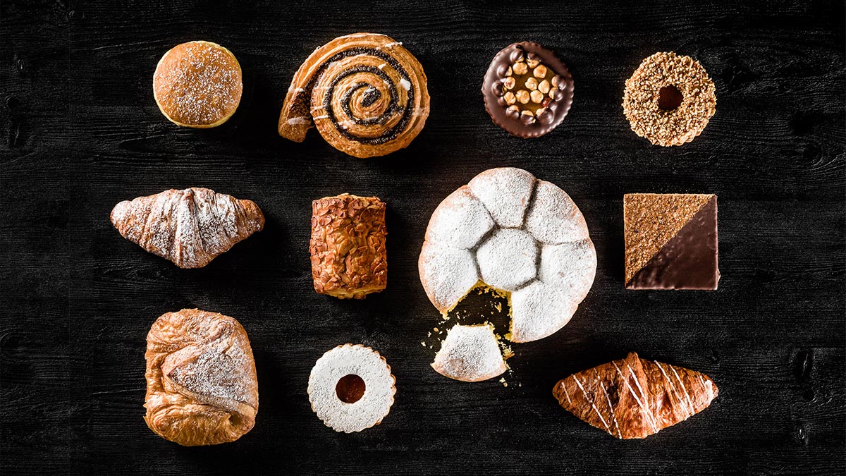 Unsere süßen Gebäckteilchen